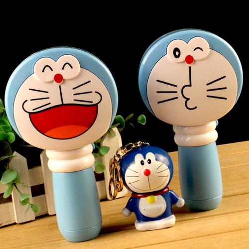 迷你usb小电风扇可充电kitty猫可爱卡通电扇宿舍台扇超静音便携式